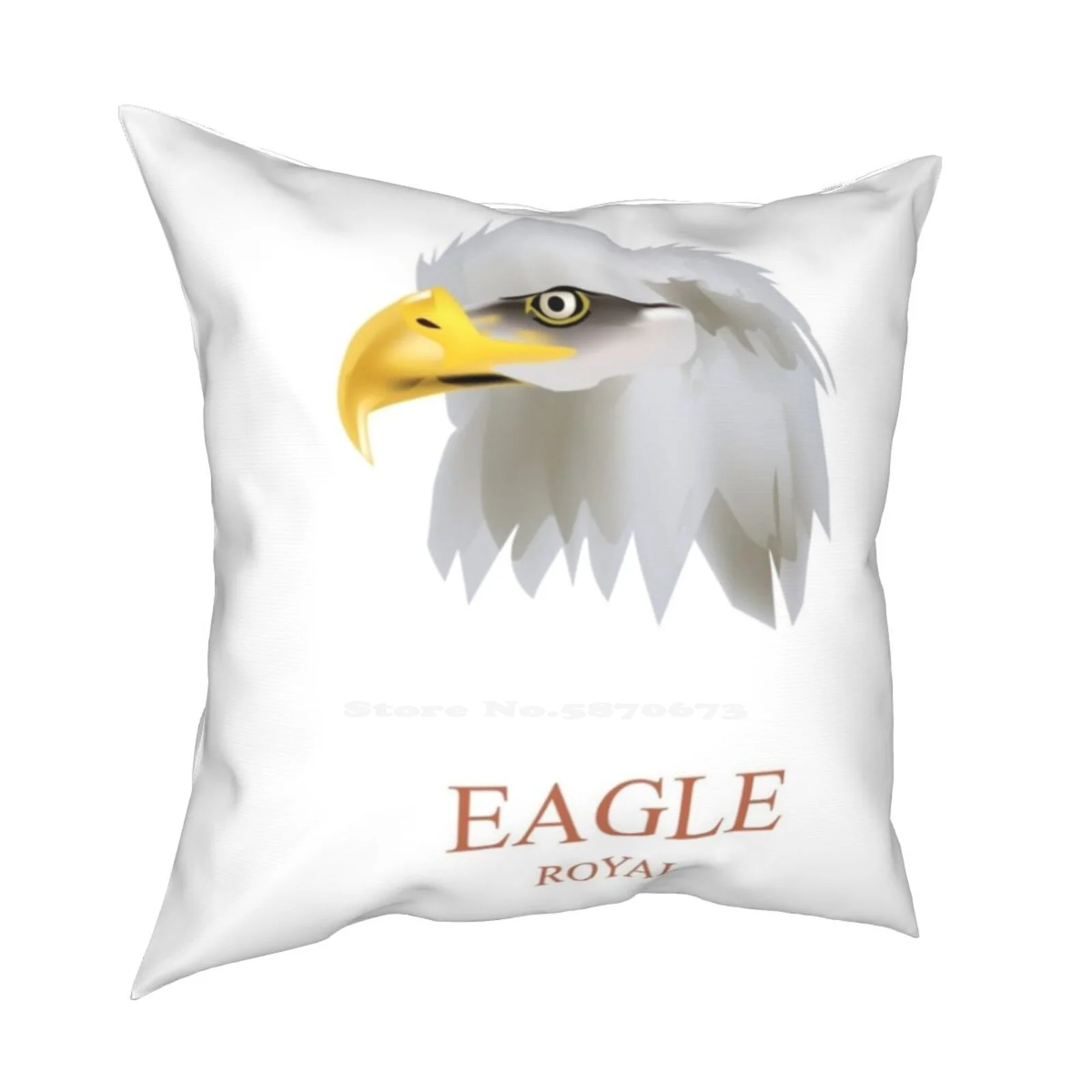 American Golden Eagle Fashion Sofa Throw Pillow Cover Federa Eagle Nord America Golden Eagle