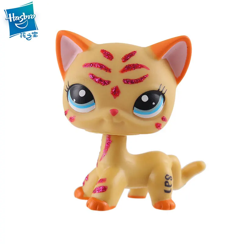 LPS pet shop игрушка кошка и собака Коллекция действие аутентичный короткошерстный Кот дадан собака колбаса собака игрушка пастушья собака коллекция подарок - Цвет: 12