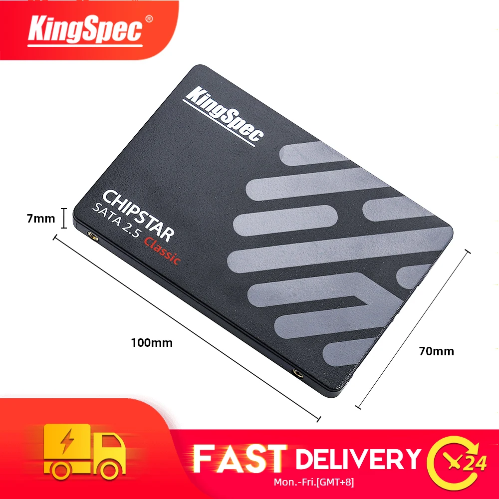 KingSpec 2,5 дюймов SATA3 SSD S300 серии 128 ГБ 256 Гб жесткий диск 512 ГБ 1 ТБ 2 ТБ sata 2,5 hd Диск Внутренний жесткий диск для настольных ПК
