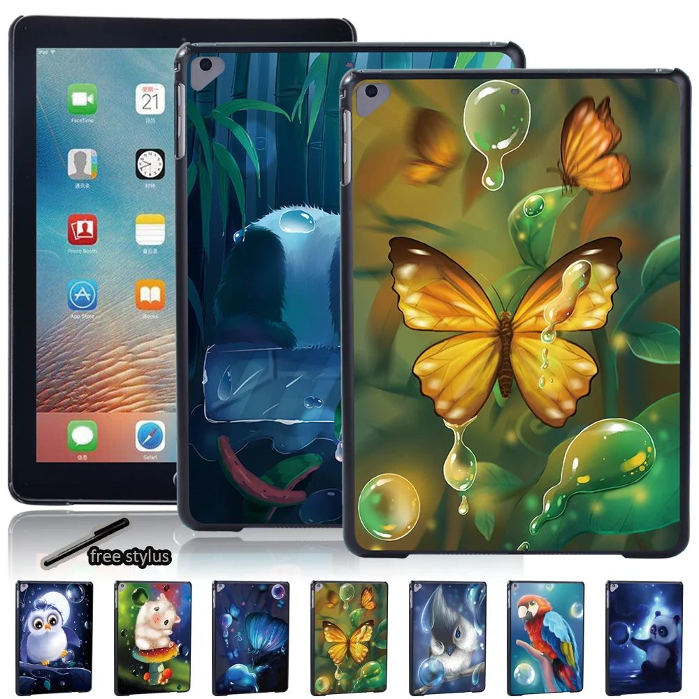 

Animal Printing Tablet Case for Apple IPad Air/iPad Air 2/iPad Air 3 10.5 Inch(2019)/iPad Air 4 2020 10.9 Inch + Free Stylus