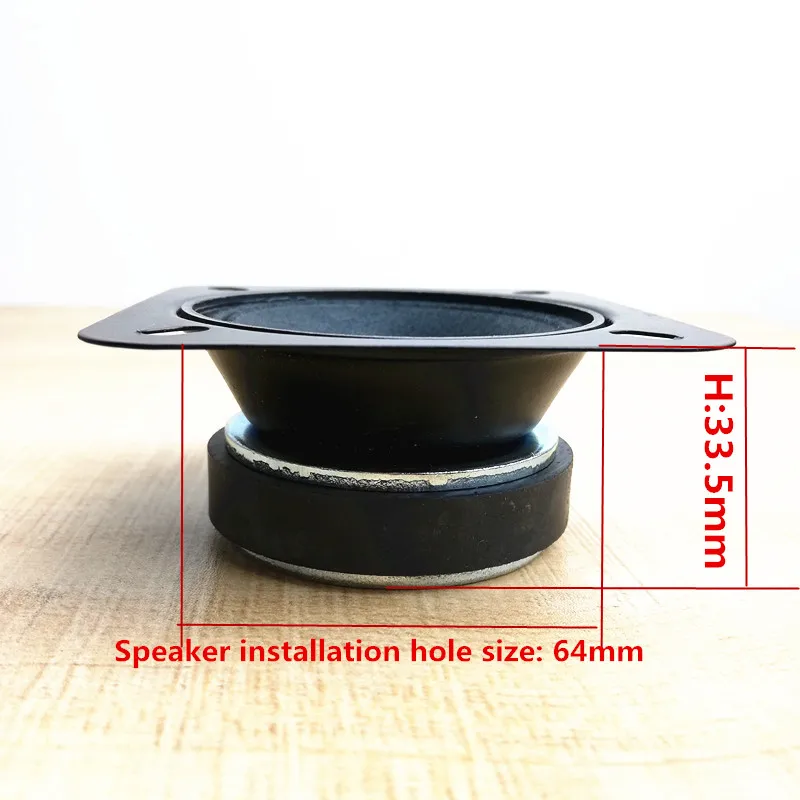 Я ключ купить 75 мм твитер Динамик 2 Inch 3 &quot8 Ohm Audio портативный динамик HIFI громкий DIY