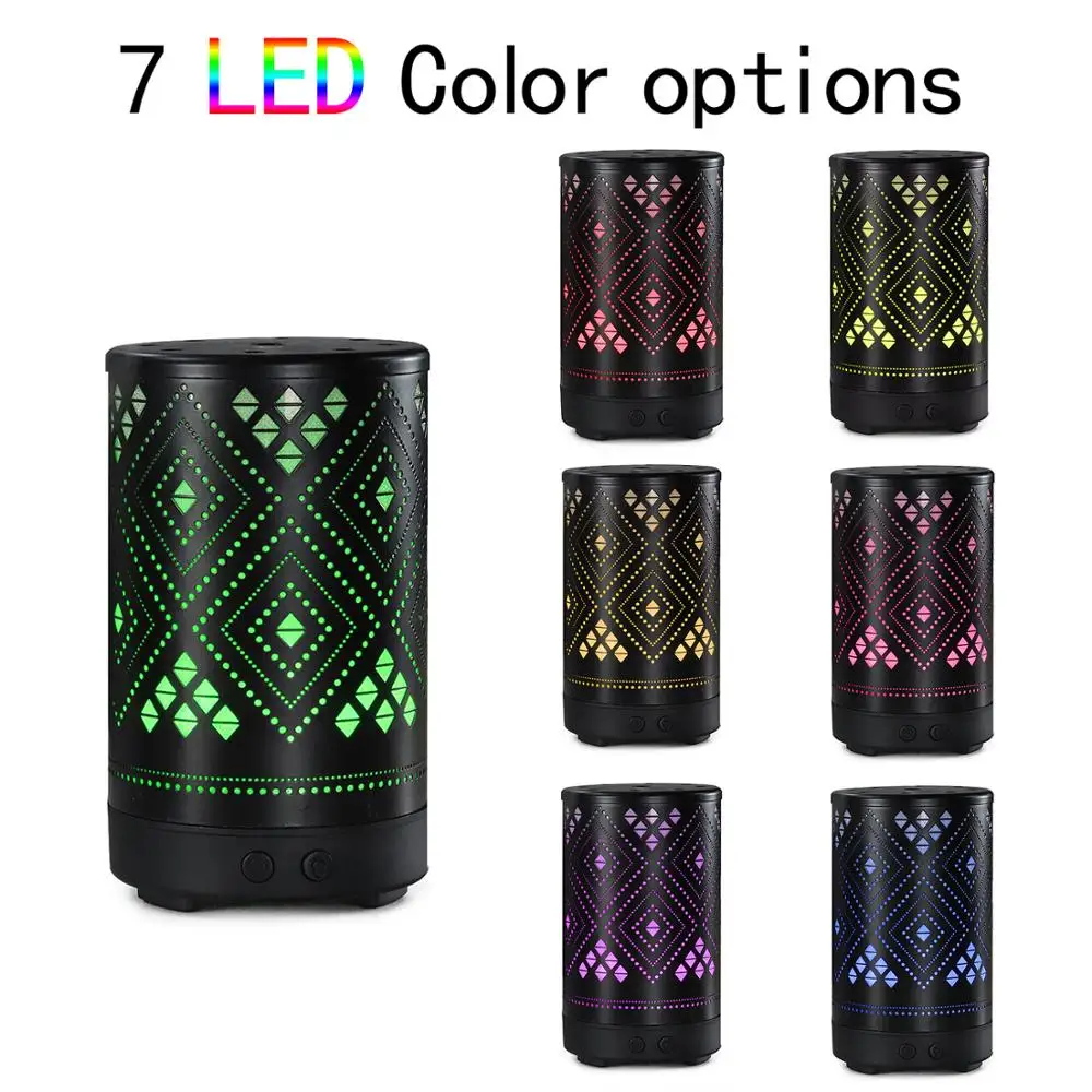 

New wrought iron aroma humidifier cross-border hot office desktop ultrasonic silent aroma diffuser