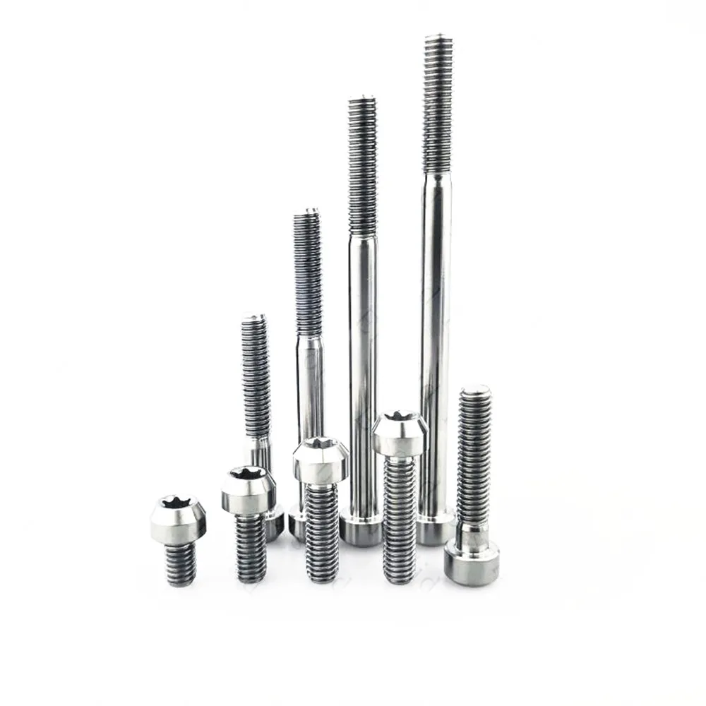 Титановый болт для всадника модификация M6 x10 15 20 30 40 50 60 70 80 90 мм Модифицированная головка Torx привод титановые винты крепеж 2 шт