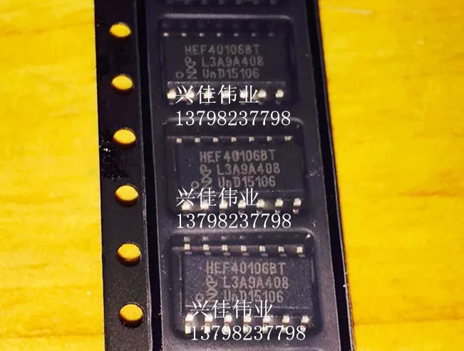 HEF40106BT SOP-14 | Электронные компоненты и принадлежности