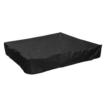 

Square Dustproof Protection Sandbox Cover Waterproof Sandpit Pool Cover with Drawstring Household Merchandises TB Sale