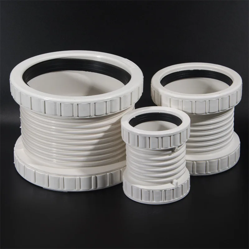 

Silencer Joint PVC Tubes Accessories Prosperity Plastic Factory Price Wholesale Direct Selling