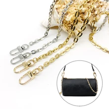 

Trimming Chain Metal Chain Bag Chain Bag Accessories All-match Solid Color Metallic Chain Stylish Practical Handmade Supplies