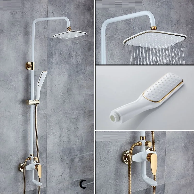 Набор для душа Regadera Conjunto De Regendouche Ducha Electronica Torneira Lavabo Do Banheiro Chuveiro Eletrico