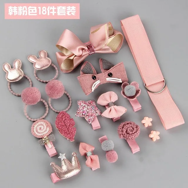10 шт. набор головных уборов, игрушки для девочек, детские аксессуары, бант из ленты, заколка для волос, заколки для волос, платье принцессы, красивая и модная игрушка