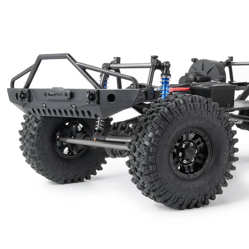 AXSPEED Шасси Рама Комплект кругов 313 мм Колесная база для осевой SCX10II 90046 1/10 RC Гусеничный