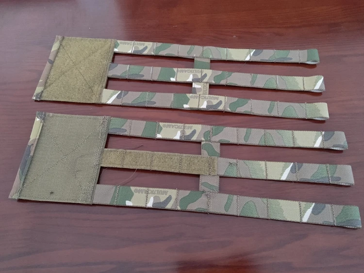 RG BK 3 полосный скелетный Cummerbund с наклейкой MOLLE для JPC AVS тактический