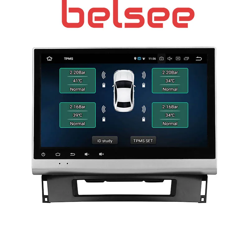Belsee Ram 4 Гб Android 9,0 10,1 сенсорный экран gps навигационное головное устройство мультимедийное автомобильное радио для OPEL Vauxhall Astra J 2011 2012