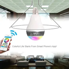 Умный светодиодный RGB Беспроводная лампа Bluetooth динамик лампа 7 Вт музыка игра в помещении свет многоцветный таймер со светодиодной подсветкой Bluetooth динамик