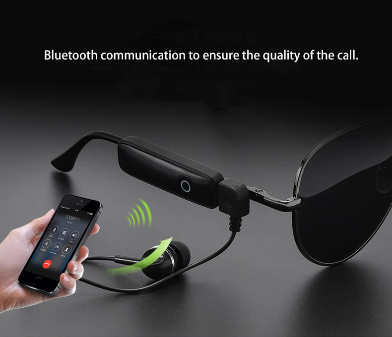 Новое поступление, умные Bluetooth поляризованные солнцезащитные очки для мужчин, гарнитура, градиентные Овальные Солнцезащитные очки для мужчин, Gafas De Sol Hombre 209