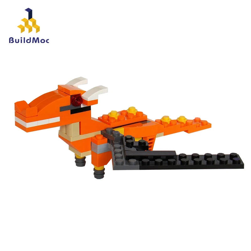 

BuildMoc Compatible blocks Animals Cute Cartoon Dogs Model Building Bricks Toys Beaver Penguinsets Cutein Mini Blocks Bricks