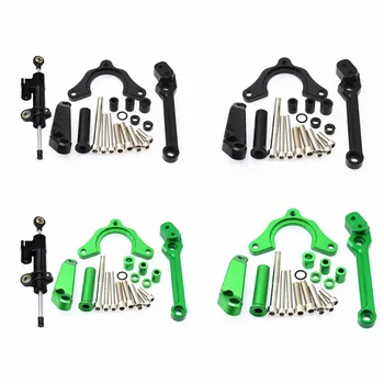 

For Kawasaki Z900 2017 2018 2019 CNC Adjustable Steering Damper Stabilizer Mounting Bracket Kit