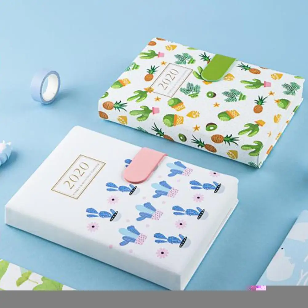 

2020 Daily Weekly Monthly Trip Notebook A5 Efficiency Manual Schedule Creative Notebook Daily Planner Monthly Weekly Day Planner