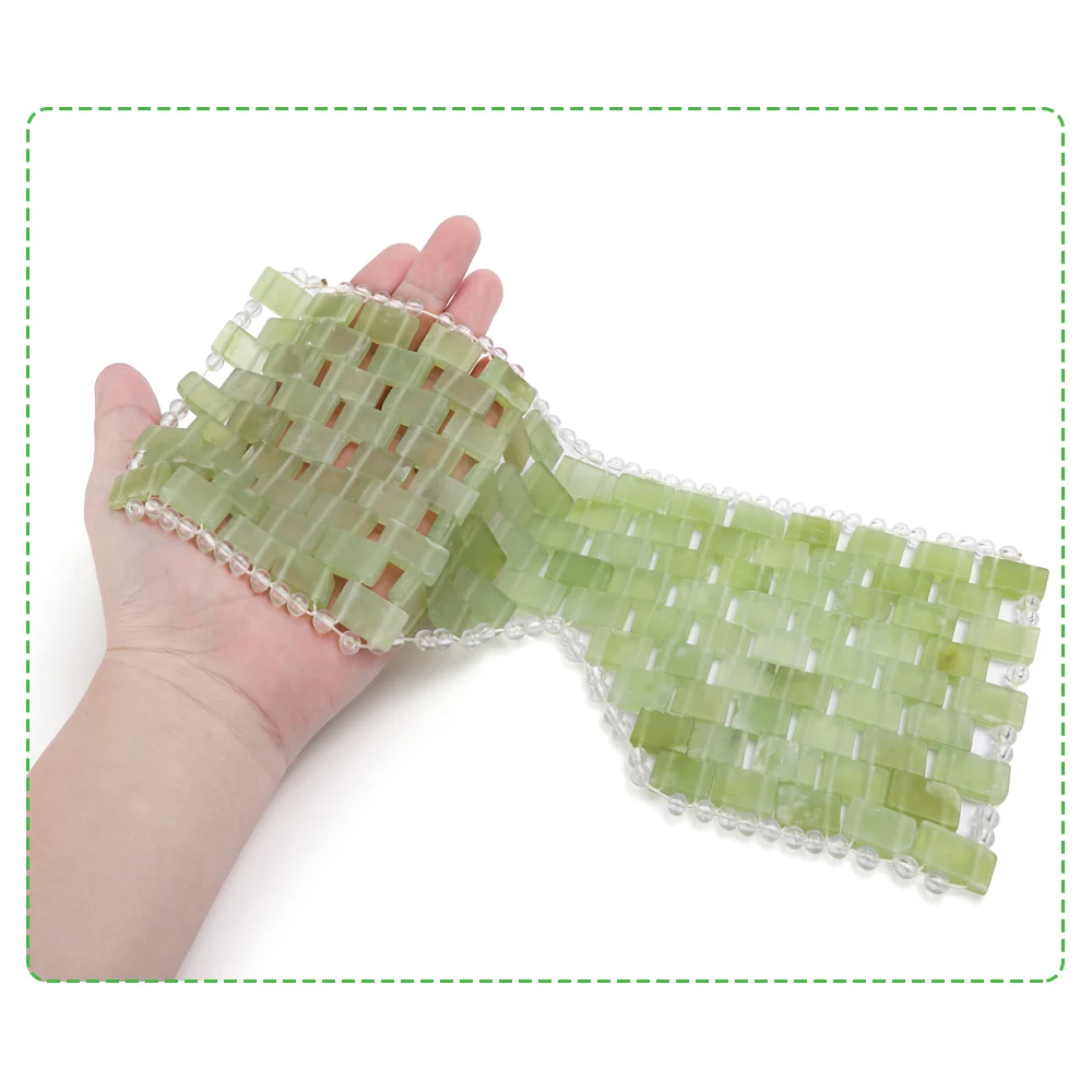 

New design Jade Mask Natural Jade Eye Mask pearl Stone Face Massage Help sleep Wrinkle Remove Remove eye wrinkles Jade Eye Mask Beauty Tool
