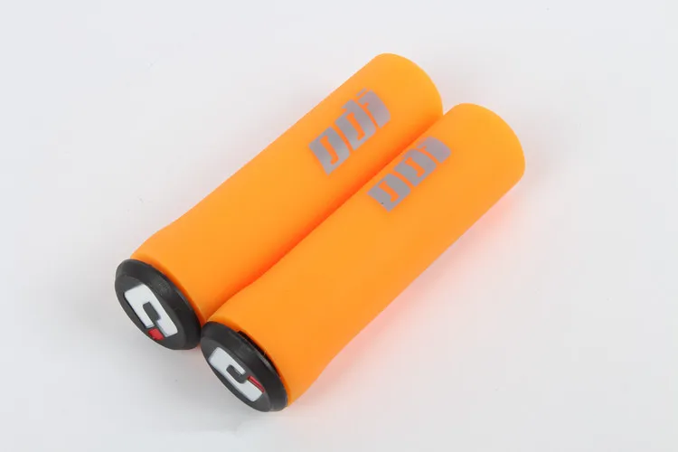 orange Раздвижные силиконовые ручки для велосипеда, балансирующие скутеры, велосипедный руль, 22,2 мм, силиконовые ручки, чехлы, перчатки, противоударные - Цвет: orange