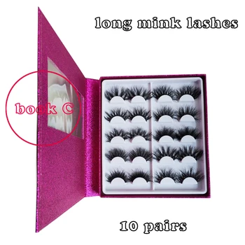 

KITSAKORN eyelashes mink set fluffy eyelashes bulk false eyelashes false eyelashes 25mm 5d false eyelashes