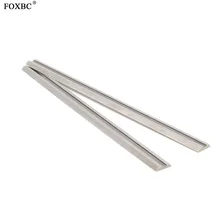 

FOXBC 3-1/4" HSS Planer Blades 82mmx5.5mmx1.2mm Planer Knives for Metabo Dewalt Makita BOSCH Woodworking Power Tools 2PCS