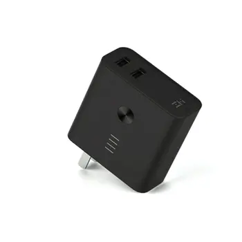 

Portable Charger 6500mAh With Dual USB Wall Charger, Foldable Plug and Quick Charge 3.0, Battery Pack