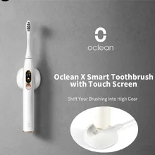 Oclean X умная электрическая зубная щетка цветной экран сенсорный Водонепроницаемый взрослый автоматический USB подзаряжаемая зубная щетка новое обновление