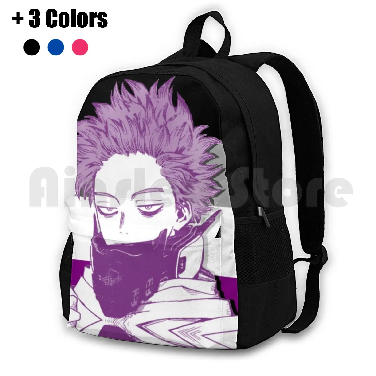 

Shinso Hitoshi асексуальная гордость наружный походный рюкзак для верховой езды альпинизма спортивная сумка Shinsou Hitoshi Аниме Boku No