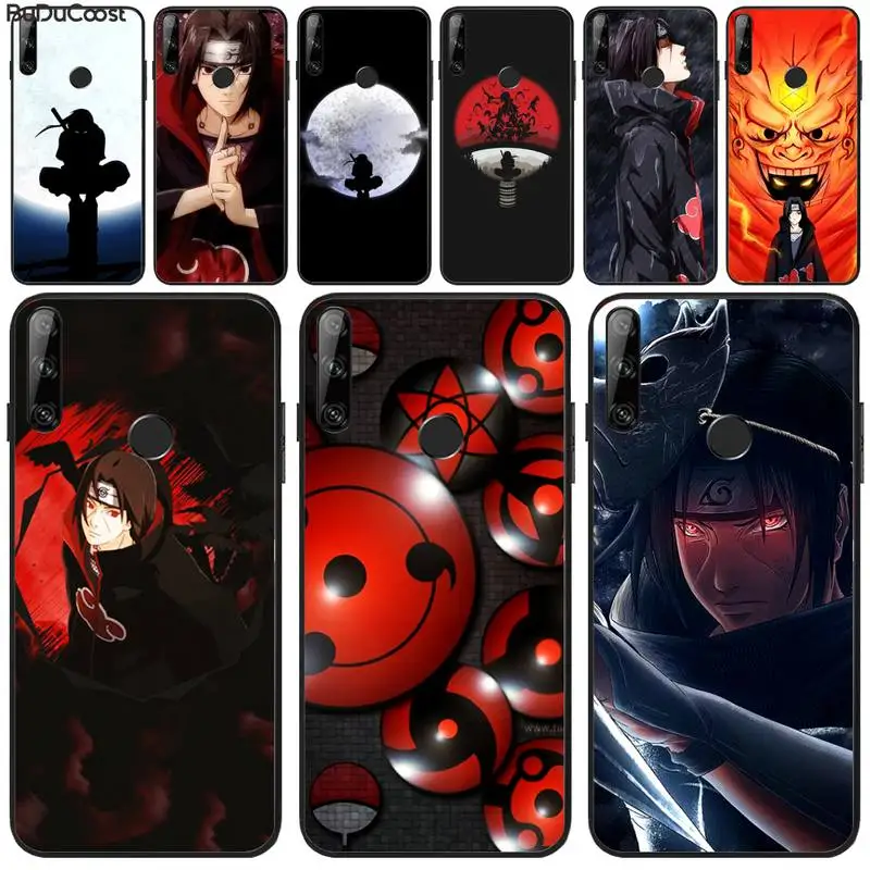 

Anime Naruto Uchiha Itachi DIY phone Case cover Shell For Huawei Y5 II Y6 II Y5 Y6 Y7Prime Y9 2018 2019