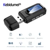 2 In 1 USB Bluetooth Adapter V5.0 Transmitter Receiver LCD Display Audio 3.5mm AUX Jack Stereo Adapter For Car PC TV Headphones ► Photo 1/6