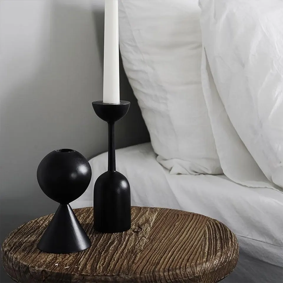 24 Portacandele In Legno Grezzo Fai Da Te – Perfetti Per Matrimonio, Casa E Tavola – Altezza 2.5cm