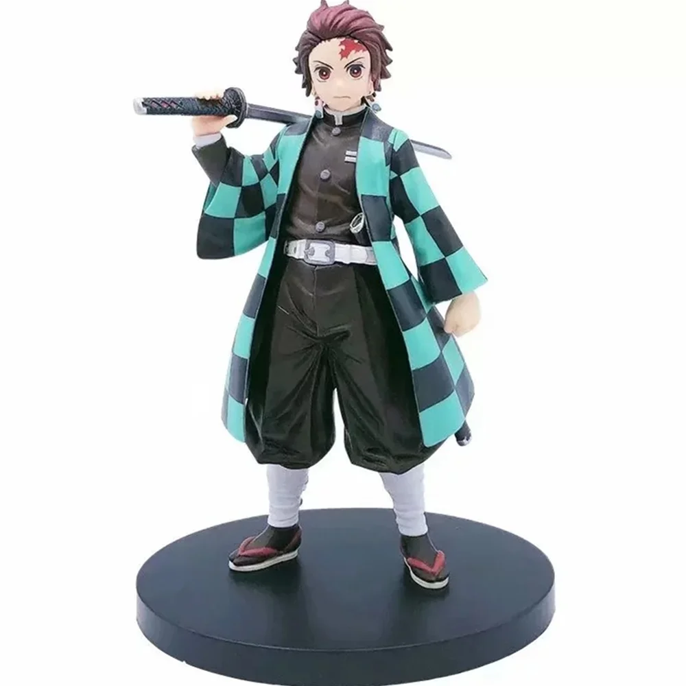 Action Figures Demon Slayer Kimetsu no Yaiba Kamado Tanjirou Kamado Nezuko Anime Toys For Children Collectible Juguetes Figurine