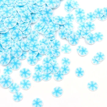 

Happy Monkey 100g/500g Polymer Clay snowflake Slime Additives Supplies DIY Kit Filler For Cloud Clear Crunchy Slime Clay