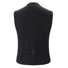 Стиль Мужская одежда костюм с v-образным вырезом жилет мужской Универсальный приталенный формальный повседневный деловой жилет