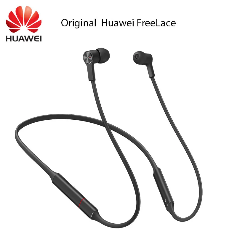 

Original Huawei FreeLace Sport Earphone waterproof in-ear Bluetooth wireless Headset Memory Cable Metal Cavity Liquid Sili