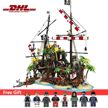

Pirates of Barracuda Bay Pirate Theme 21322 698998 2545PCS Building Blocks Kits Bricks Toys