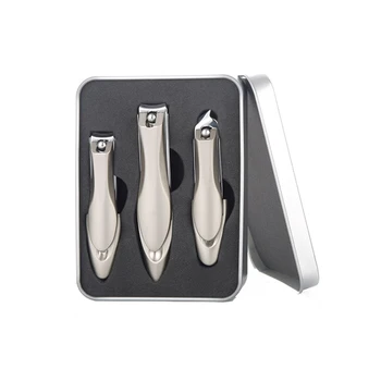 

30 sets Nail Clippers for Thick Nails Professional Nail Cutter Set with Catcher Stainless Steel Sturdy Trimmer Set for Men Women
