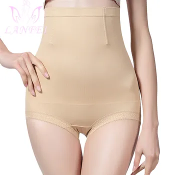 

LANFEI Women High Waist Shaping Panty 360 Tummy Control Body Shaper Slimming Lace Underwear Belly Control Butt Lifter Panties