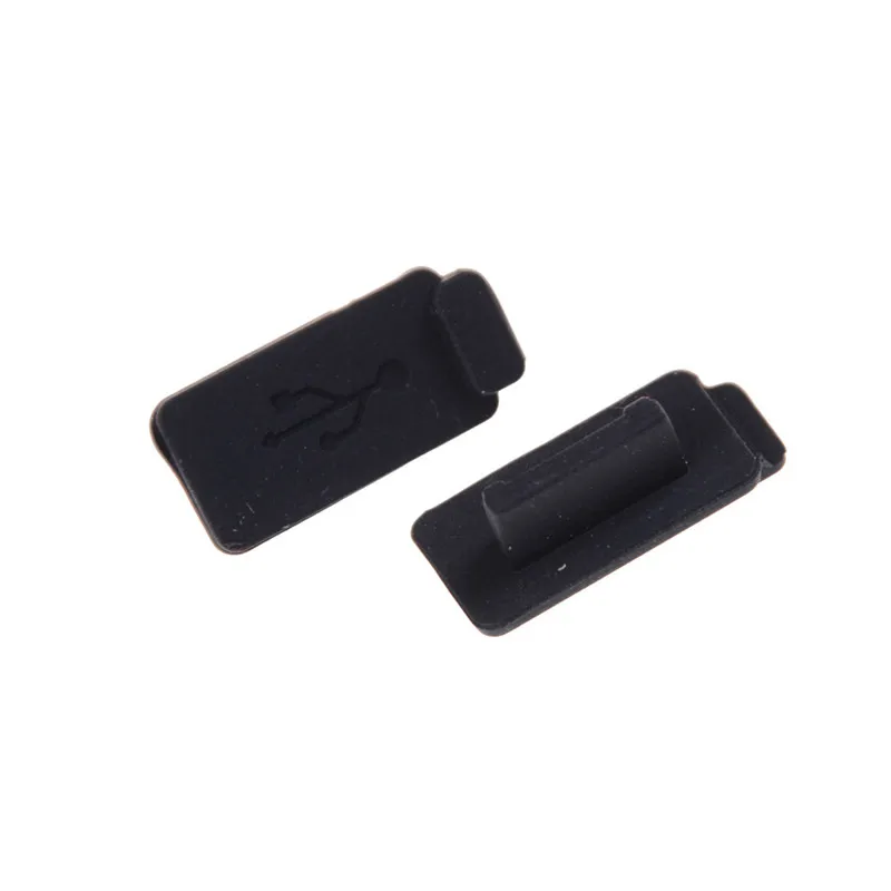 10 шт. черный ПК ноутбук USB заглушка резиновая пробка для подвески Мягкая силиконовая Пылезащитная крышка