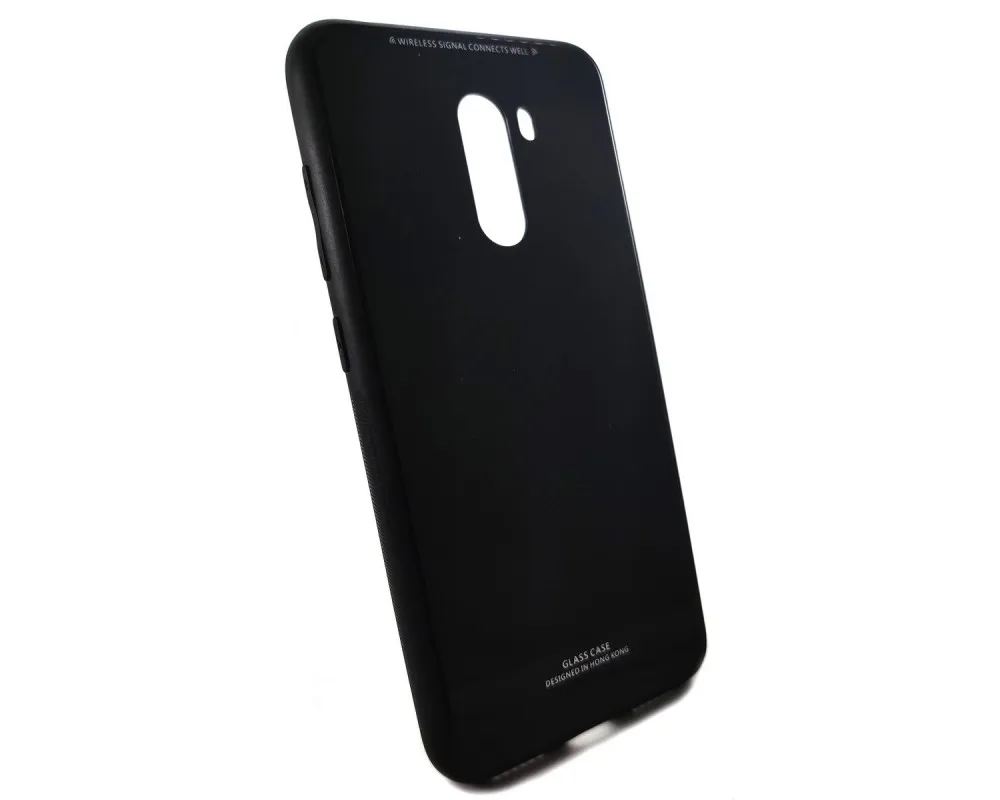 Tempered Glass case for Xiaomi Pocophone F1 black | Мобильные телефоны и аксессуары