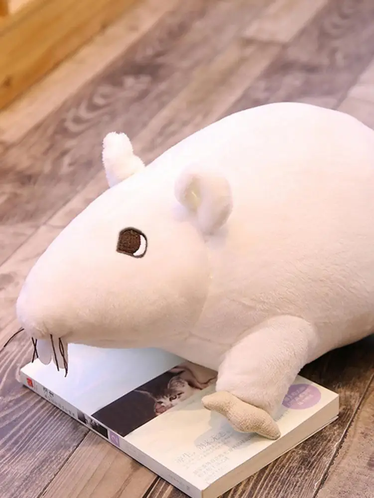 3D имитация мыши супер мягкая плюшевая мышь плюшевая кукла плюшевая крыса плюшевая игрушка животное Peluche талисман подарок на год день рождения