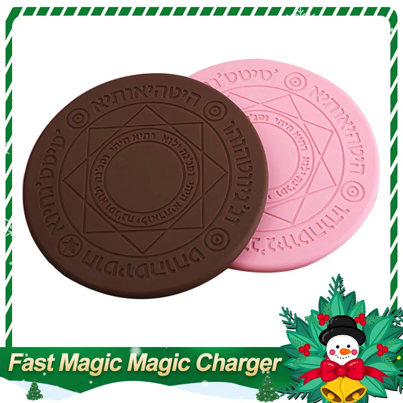 

Free ShippingPortable Fast Charger Wireless Charging Pad for iPhone X Samsung Xiaomi Magic Array Wireless Charger Fast Charger