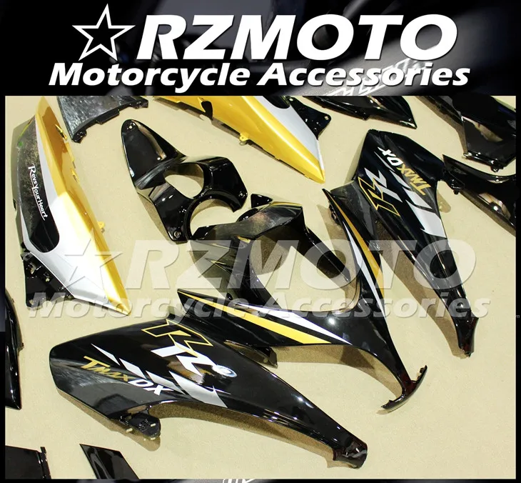 ABS мотоцикл обтекатель комплект для YAMAHA TMAX500 2008-2011 год кузов литья под давлением Магазин № 1399