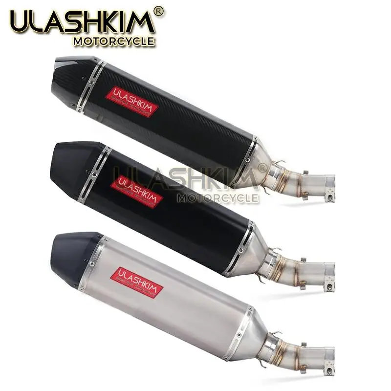 ER 6N 6F глушитель для мотоцикла средняя труба полная система слипоны kawasaki ER6N ER6F