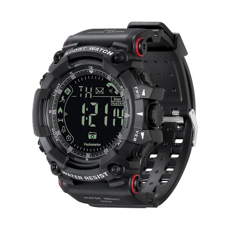 

Smart Watch Bluetooth Sport Bracelet Barometer Altimeter Thermometer SmartWatch Wrist Watch Relogio for Men Women iOS Android