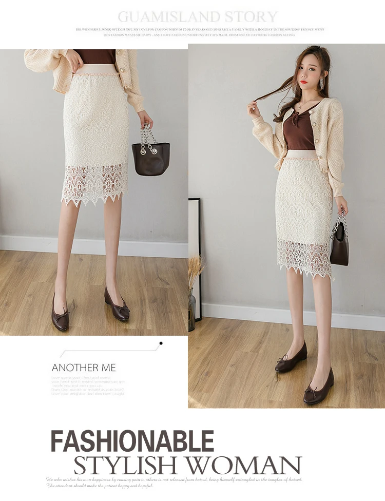 New arrival spring Runway Women Long Skirt Luxury mesh lace High Waist Elegant retro Skirt hollow out Designer sliming Skirts