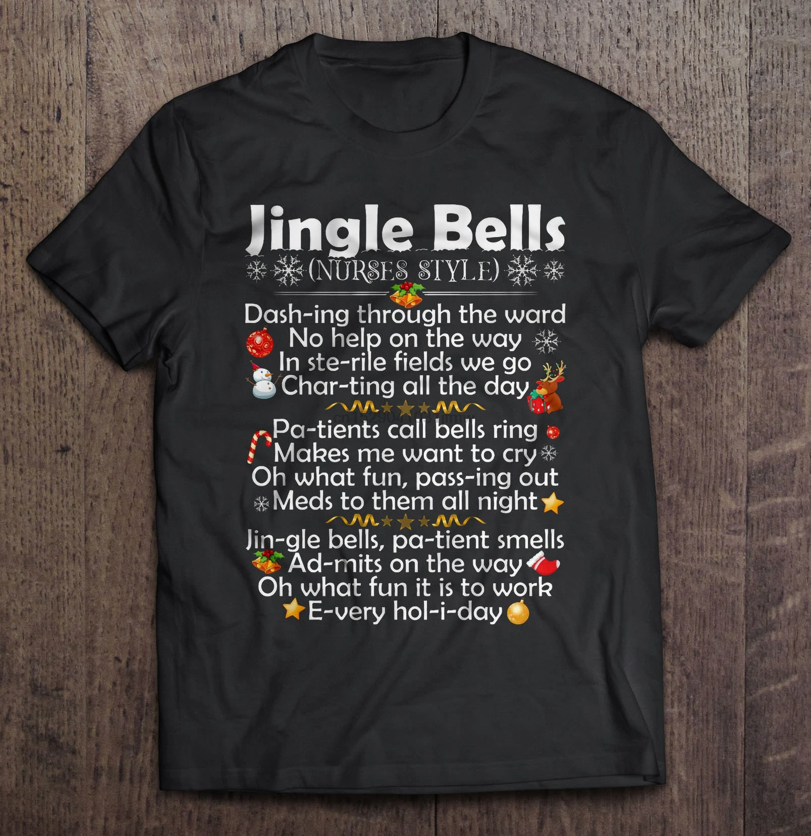 Мужская забавная футболка модная Рождественский свитер в стиле Jingle Bells
