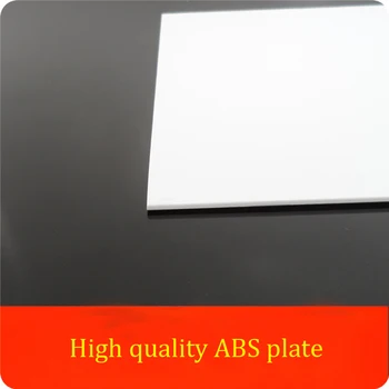 

4PCS 1mm/2mm/3mm High Quality ABS Plastic Plate Square Board for DIY Building Model Material