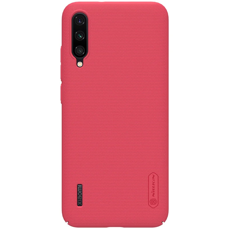 Для Xiaomi mi A3/A2/A1/6X/5X/CC9/CC9E чехол-накладка Nillkin Матовый Жесткий чехол-накладка для Xiaomi mi A3 mi A2 mi A1 чехол - Цвет: Red