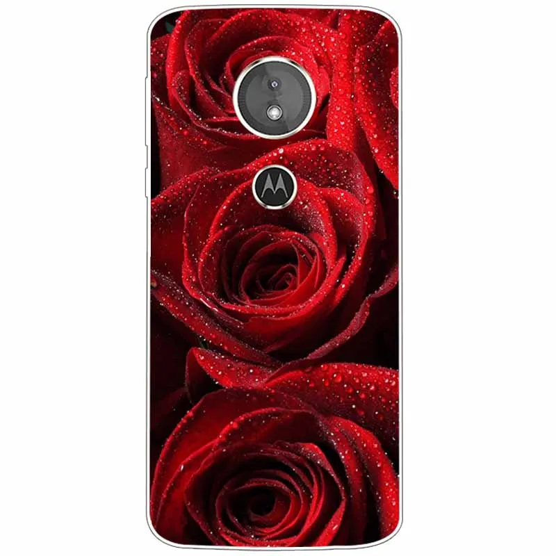 Animal Design TPU Soft Silicone Clear Case for Motorola Moto G6 Series